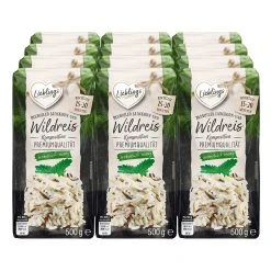 Lieblings Parboild Wildreis 500 G, 12er Pack