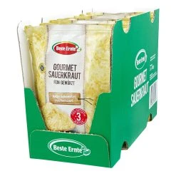 Beste Ernte Gourmet-Sauerkraut 400 G, 8er Pack