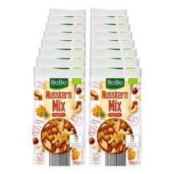 BioBio Nusskern-Mix 125 G, 16er Pack