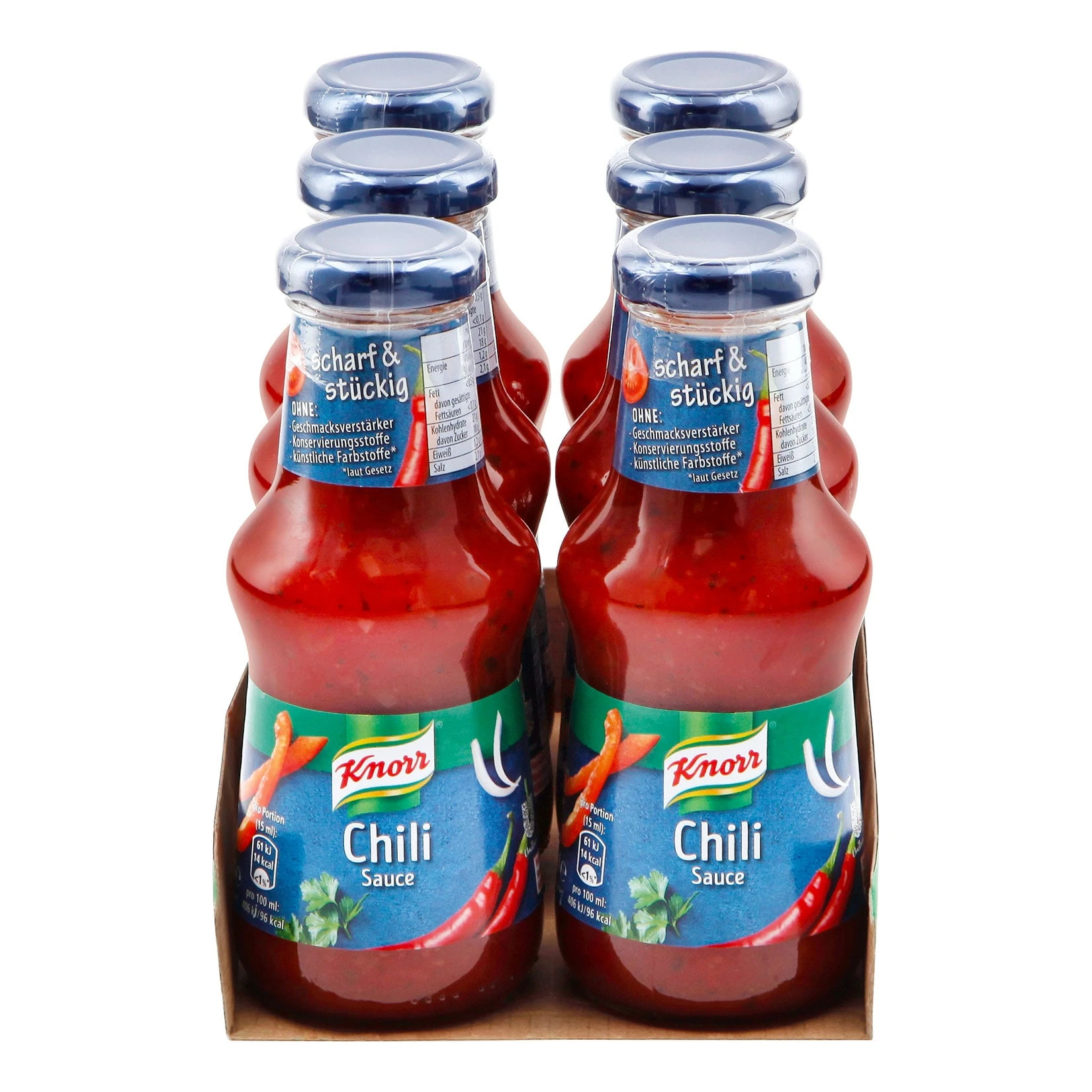 Knorr Chili-Sauce 250 Ml, 6er Pack 3 Knorr Chili-Sauce 250 Ml, 6er Pack