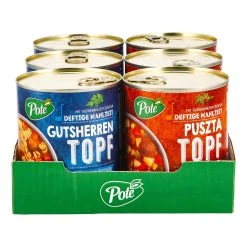 Pote Poté Eintöpfe 800 G, Verschiedene Sorten, 6er Pack