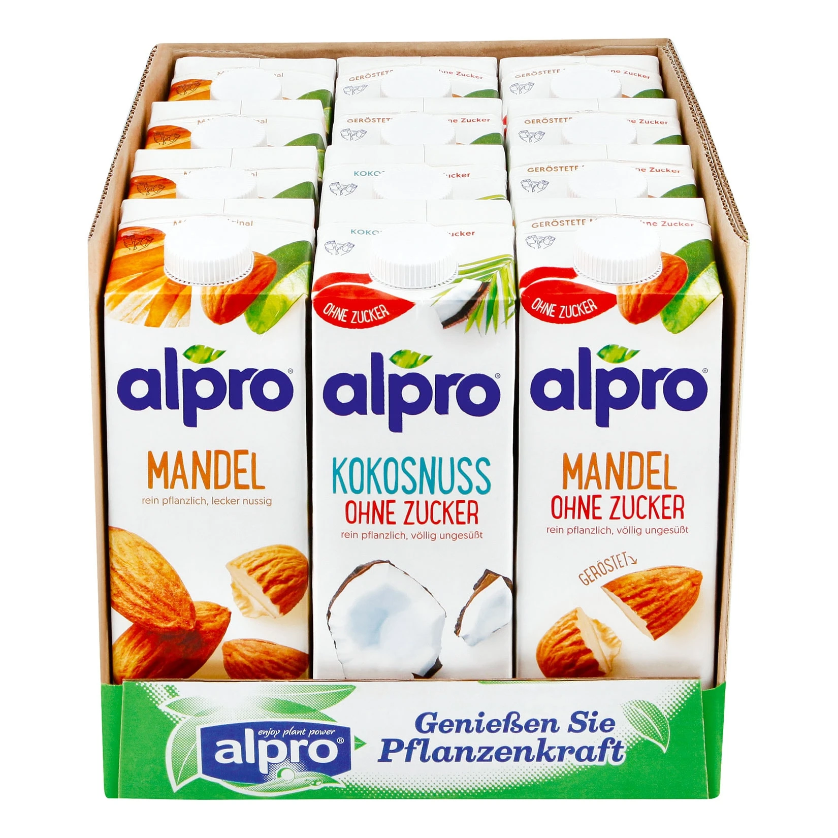 Alpro Drink 1 Liter, Verschiedene Sorten, 12er Pack 3 Alpro Drink 1 Liter, Verschiedene Sorten, 12er Pack