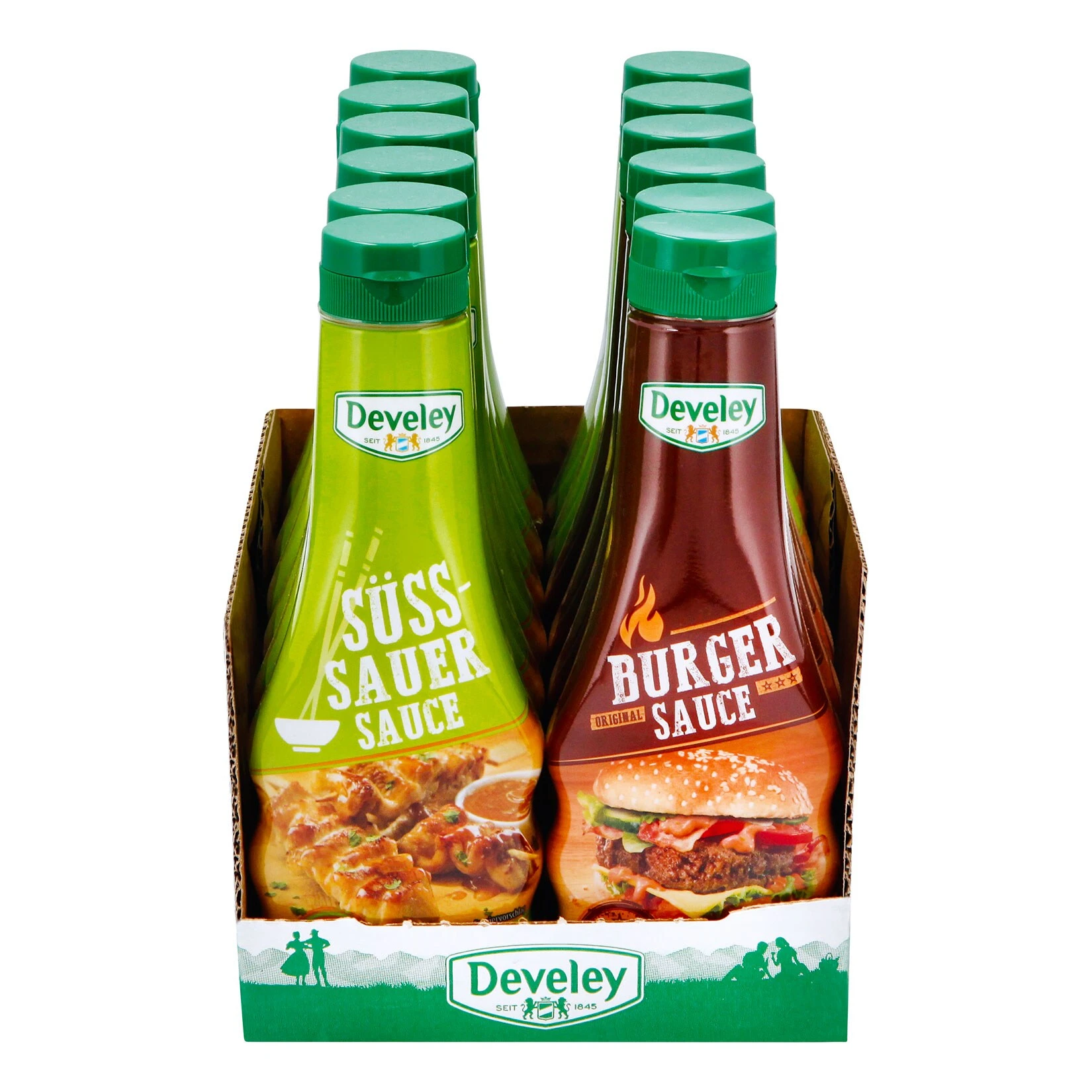 Develey Feinkostsaucen 250 Ml, Verschiedene Sorten, 12er Pack 3 Develey Feinkostsaucen 250 Ml, Verschiedene Sorten, 12er Pack