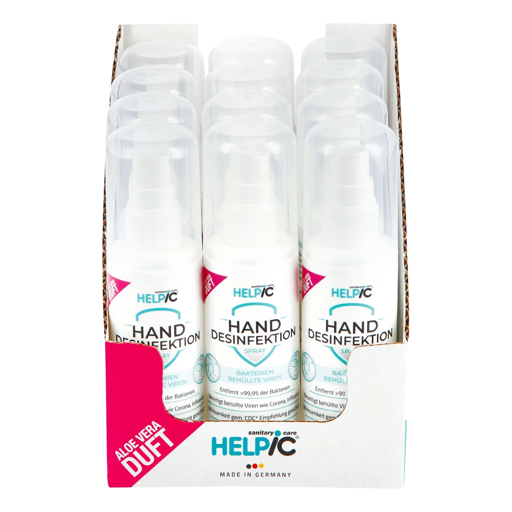 Sonstiges Helpic Hand Desinfektionsspray 100 Ml, 12er Pack 3 Sonstiges Helpic Hand Desinfektionsspray 100 Ml, 12er Pack