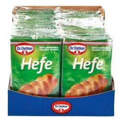 Dr. Oetker Hefe Für 4 X 500g Mehl, 20er Pack