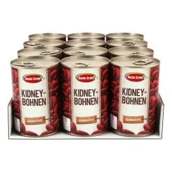 Beste Ernte Kidneybohnen 255 G, 12er Pack
