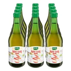BioBio Apfelessig Klar 750 Ml, 12er Pack