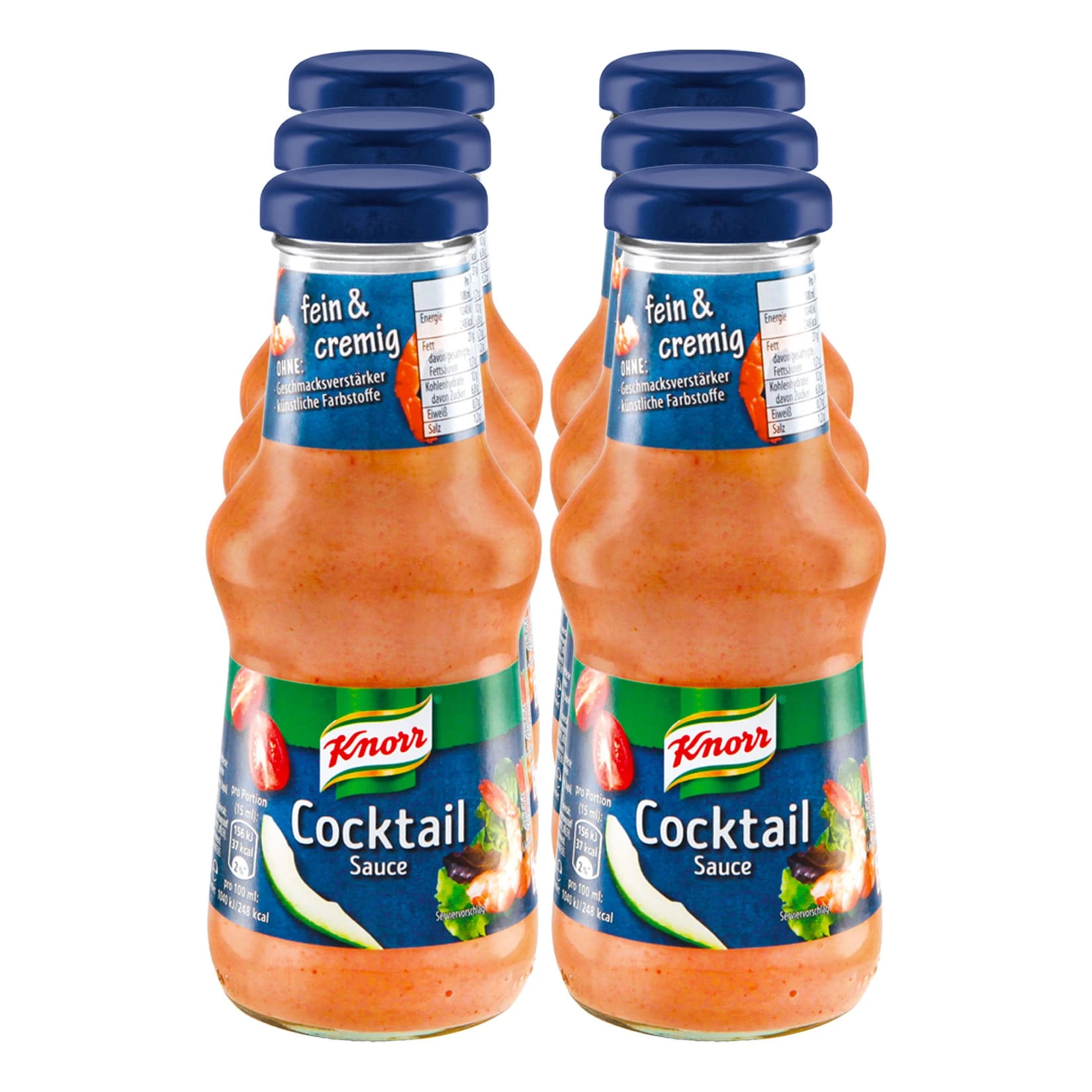 Knorr Cocktail-Sauce 250 Ml, 6er Pack 3 Knorr Cocktail-Sauce 250 Ml, 6er Pack