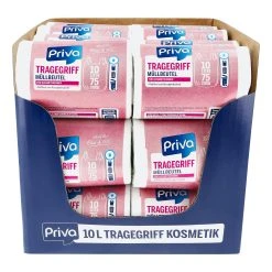 Priva Kosmetikbeutel Mit Tragegriff 75 X 10 Liter, 24er Pack