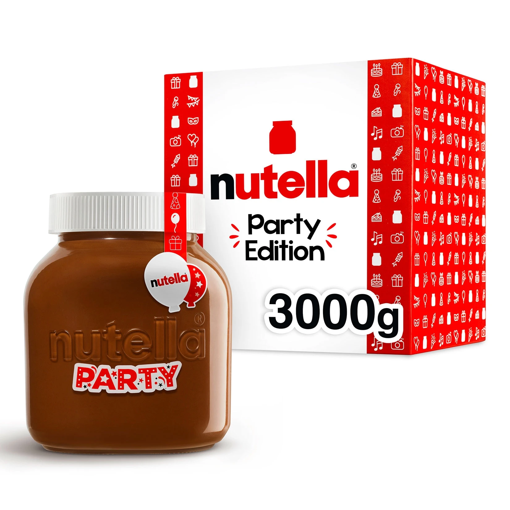 Nutella Party Edition, 3 Kg 3 Nutella Party Edition, 3 Kg
