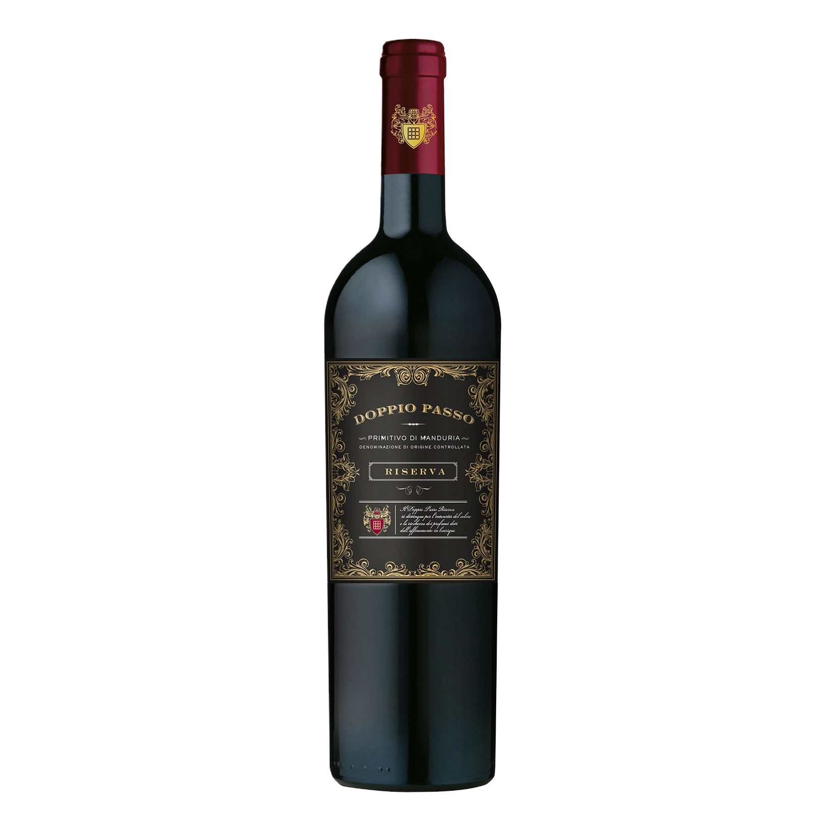 Doppio Passo Primitivo Di Manduria Riserva DOC 14,5 % Vol 0,75 Liter 3 Doppio Passo Primitivo Di Manduria Riserva DOC 14,5 % Vol 0,75 Liter