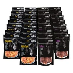 Pablo Hundesnack Filets 100 G, Verschiende Sorten, 30er Pack