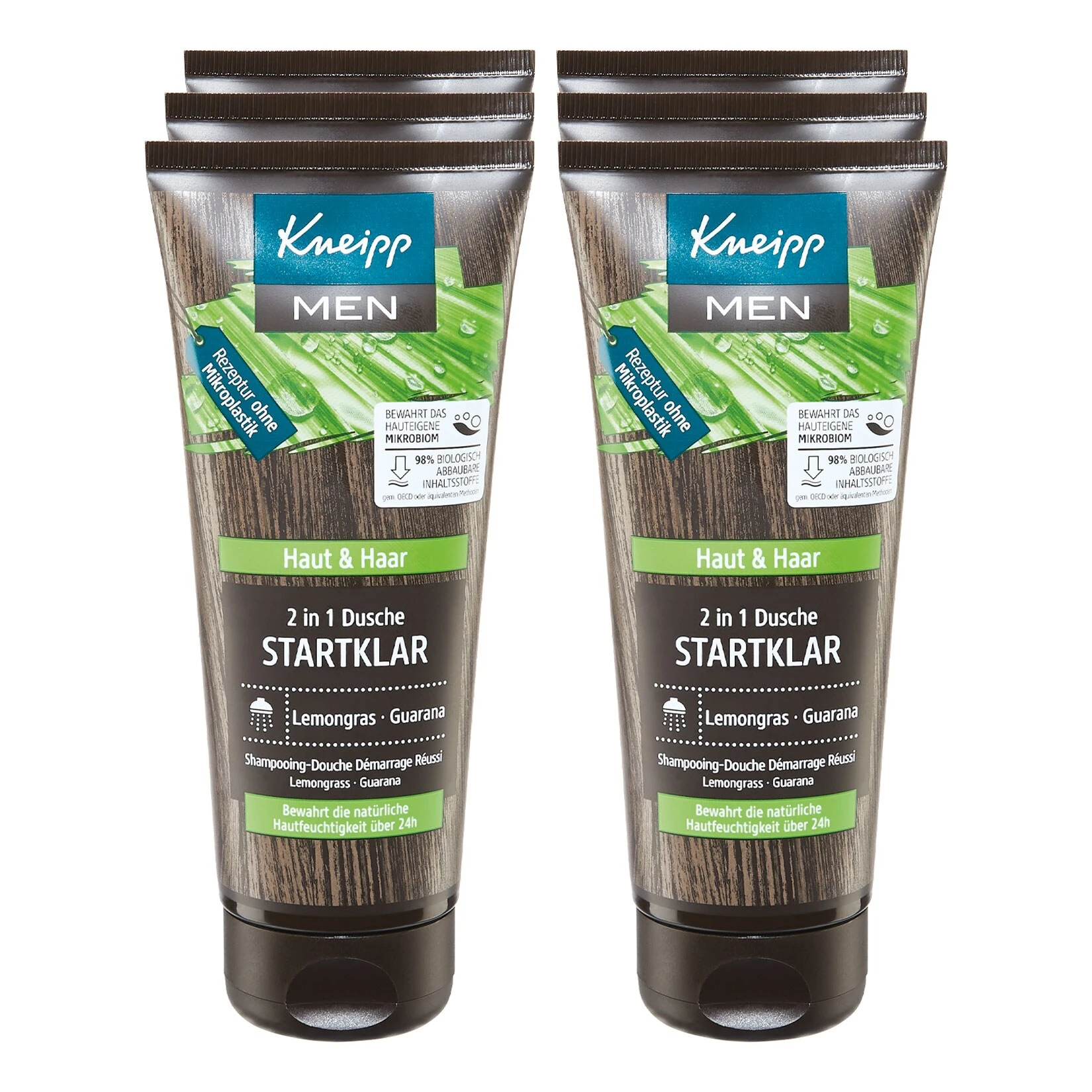 Kneipp Dusche Men Startklar 2in1 Lemongras 200 Ml, 6er Pack 3 Kneipp Dusche Men Startklar 2in1 Lemongras 200 Ml, 6er Pack