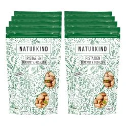 NATURKIND Bio Pistazien 150 G, 8er Pack