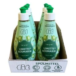 Fit Spülmittel Spices Limette-Rosmarin 400 Ml, 6er Pack