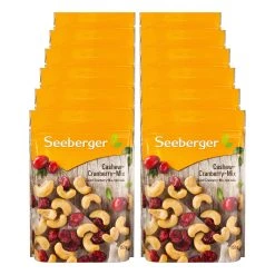 Seeberger Cashew-Cranberry-Mix 150 G, 12er Pack